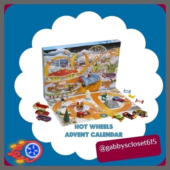 💋 New Hot Wheels Advent Calendar - Picture 1 of 4
